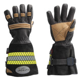 Askö PATRON®PBI Feuerwehrhandschuh mit langer Stulpe in Schwarz