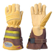 Askö PATRON®FIRE ELK Feuerwehrhandschuh mit langer Stulpe in Gelb