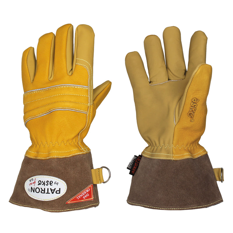 Askö PATRON®FIRE ELK Feuerwehrhandschuh mit kurzer Stulpe in Gelb