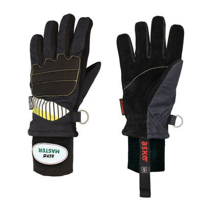 Askö Master Feuerwehrhandschuh mit Strickbund in Blau