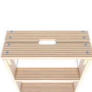 Layher Klappbarer Holzstufentritt 1055 - imagen 3