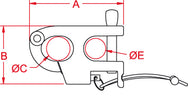 KONG - Panikhaken QUICK RELEASE 525 – Schnellöffnung aus Edelstahl AISI 316, nützlich in allen Situationen, in denen es notwendig ist, sich schnell von einem Anschlagpunkt zu befreien (Wasserski, Positionierungsbandschlinge, usw.) Es ist ausreichend, am Bändchen zu ziehen, um den Verschlusshebel schnell zu öffnen, auch unter Belastung. R.I.N.A zertifiziert – Jetzt erhältlich im MTN Shop DE. - imagen 5