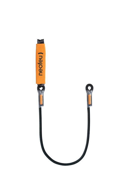 Neofeu Energieabsorber mit integriertem fixem Lanyard in Kernmantelseil ABS'O (1,3m/1,7m) – – Jetzt erhältlich im MTN Shop DE.