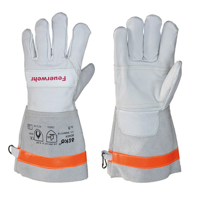 Askö BOXER® Feuerwehrhandschuh in Hellgrau