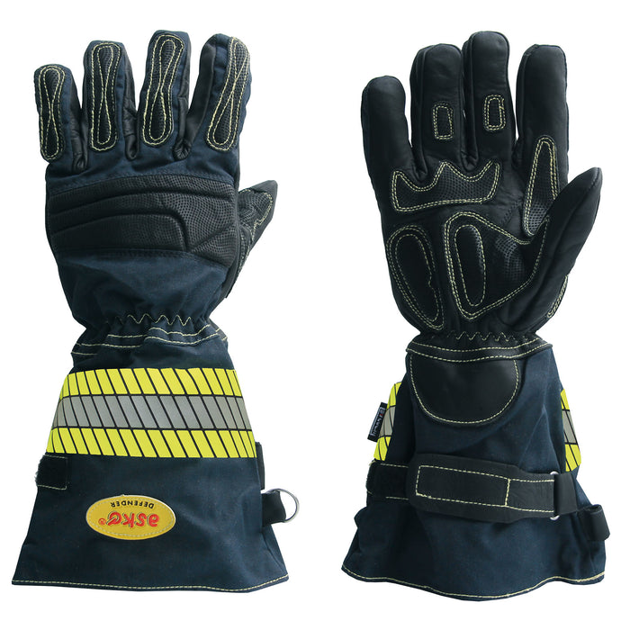 Askö DEFENDER Feuerwehrhandschuh Lange Stulpe