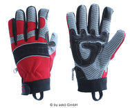 Askö GRIP ULTRA Einsatzhandschuh in Schwarz-Rot - imagen 3