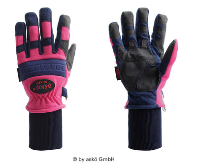 Askö GUARD Einsatzhandschuh mit Strickbund in Pink