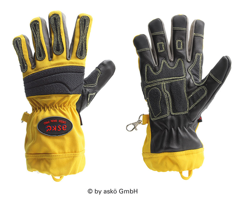 Askö DEER SKIN PRO Einsatzhandschuh in Gelb