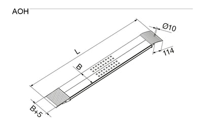 ALTEC Leichte Auffahrrampe AOH – zweites Bild