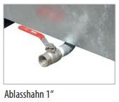 Bauer Südlohn Späne-Stapelkipper BSL 70 – Perfekt für Späne & Flüssigkeiten! Öl- & wasserdicht, 3-fach stapelbar, mit Ablasshahn. Jetzt bestellen! – Jetzt erhältlich im MTN Shop DE. - imagen 2