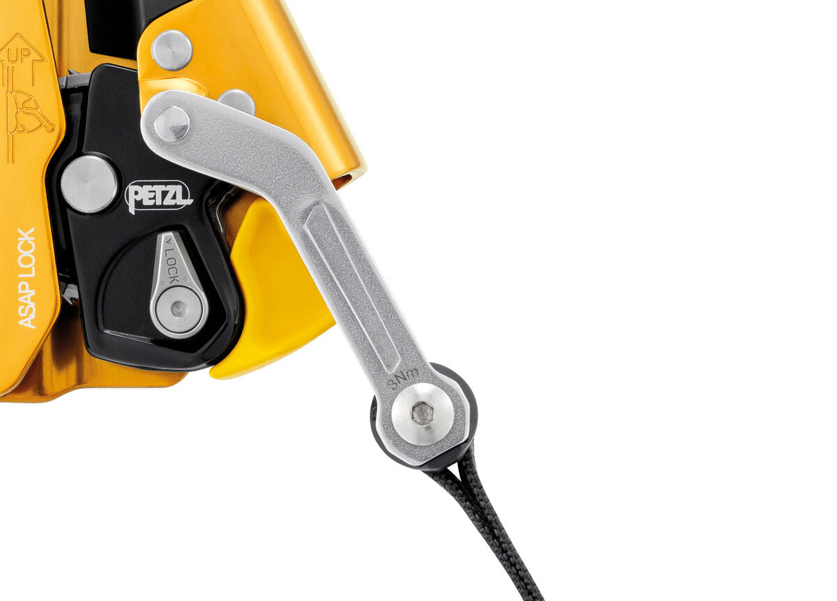 Petzl ASAP LOCK, Verbindungsarm macht das System sturzsicher beim Passieren von Zwischenverankerungen. - imagen 4