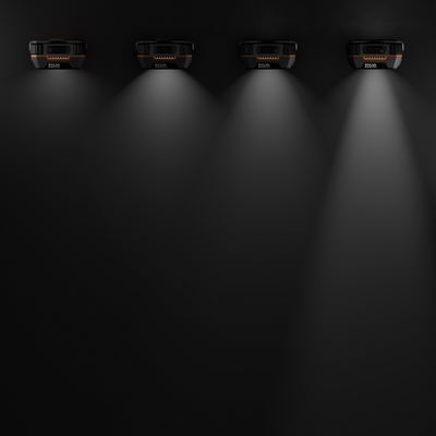 Skylotec RoughLight 700 Helmlampe, IP68, 700lm Hybrid Batterie – zweites Bild