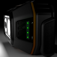 Skylotec RoughLight 700 Helmlampe, IP68, 700lm Hybrid Batterie - imagen 7