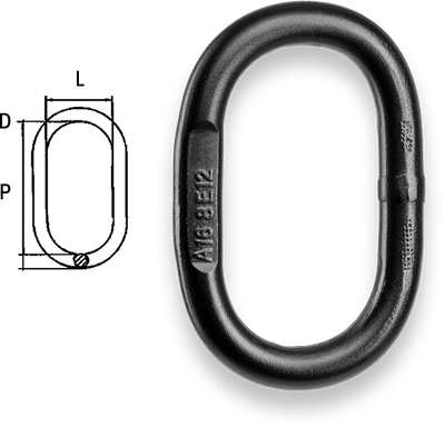 Фітинги Safetex для ланцюгових строп, кільце підвіски