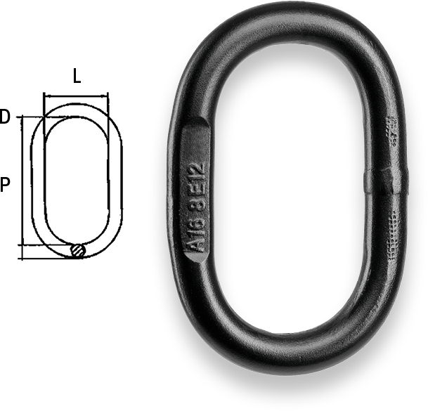 Safetex Beschlagteile für Anschlagketten, Aufhängering