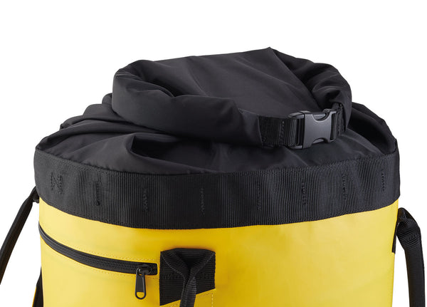 BUCKET 45 – Robuster Seilsack für bis zu 185 Meter Seil mit gepolsterten Schulterriemen und Rollverschluss – MTN Shop DACH