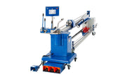 Jutec Elektro-Biegemaschine 4000 (1.5mtr-6.0mtr) – Biegeleistung St.: 48,3x3,2mm Biegeleistung VA: 48,3x2mm Biegeradius: 10-140mm/ optional bis 250mm Biegerichtung: links und rechts Biegeradius: 2xD Biegegeschwindigkeit: 18°/Sek und 36°/Sek, 3/6Upm Biegewinkel: 195° Wiederholgenauigkeit: +/- 0,1° Getriebe: elektromechanische Antriebsachse Powerhydraulik: max. 180 bar Präzisionsführung: 4Backen Spannfutter Stromaufnahme: 3,2KW Spannung: 400V/ 3 Phasen Dornträgerlänge: 1500/3000/4500/6000mm Gewicht: 300 -450k