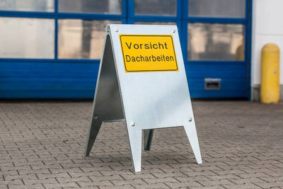 Böcker Warntafel "Vorsicht Dacharbeiten" – zweites Bild