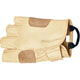 SINGING ROCK - Lederhandschuhe ohne Fingerkuppen GRIPPY 3/4