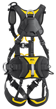 Petzl VOLT WIND Gurt, Rückansicht mit Schutzplatten am Hüftgurt. - imagen 2