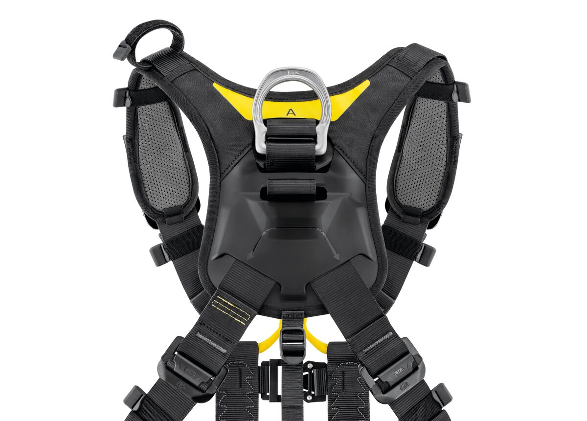 Petzl VOLT, gleitende und verstellbare Rückenriemen für mehr Bewegungsfreiheit. - imagen 6