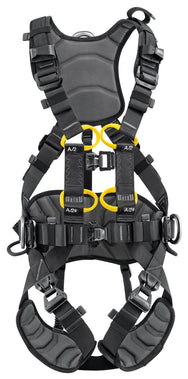 Petzl VOLT Auffang- und Haltegurt, internationale Ausführung, Schwarz/Gelb.