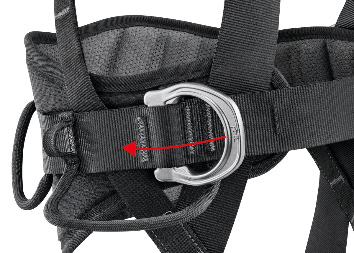 Petzl VOLT LIGHT, klappbare seitliche Befestigungsösen zur Vermeidung von Verhaken. - imagen 6