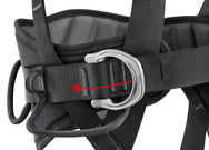 Petzl VOLT LIGHT, klappbare seitliche Befestigungsösen zur Vermeidung von Verhaken. - imagen 6