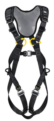 Petzl NEWTON FAST Auffanggurt (Modell C073CA00), europäische Ausführung. Ganzkörper-Sicherheitsgurt für Arbeiten in der Höhe mit Schnellverschluss-Schnallen und ergonomischem Design für optimalen Komfort und Sicherheit
