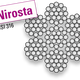 Кругложильні мотузки Safetex Nirosta EN 12385-4 AISI 316