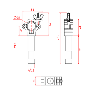 Doughty Engineering Atom Beamer – для 25 мм – zweites Bild