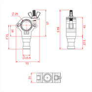 Doughty Engineering ATOM SNAPPER - für 25mm – – Jetzt erhältlich im MTN Shop DE. - imagen 2
