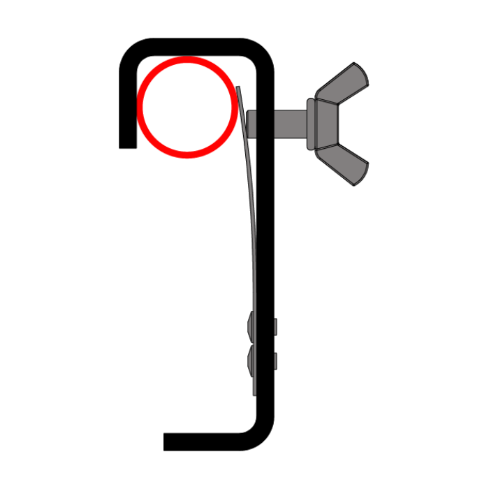 Doughty Engineering HOOK CLAMP 30mm C/W PROTECTOR STRIP – – Jetzt erhältlich im MTN Shop DE. - imagen 3
