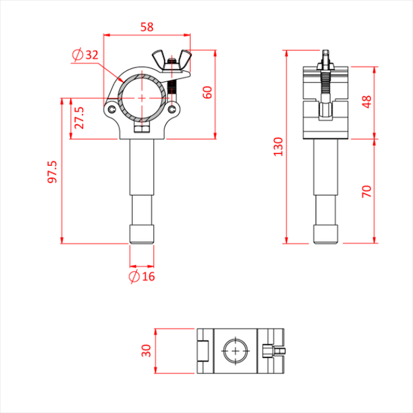 Doughty Engineering ATOM BEAMER - für 32mm – – Jetzt erhältlich im MTN Shop DE.