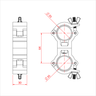 Doughty Engineering ATOM SWIVEL COUPLER - für 35mm (Schwarz) – – Jetzt erhältlich im MTN Shop DE.