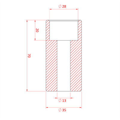 Кріплення для динаміка Doughty Engineering M12 - 35 мм – zweites Bild
