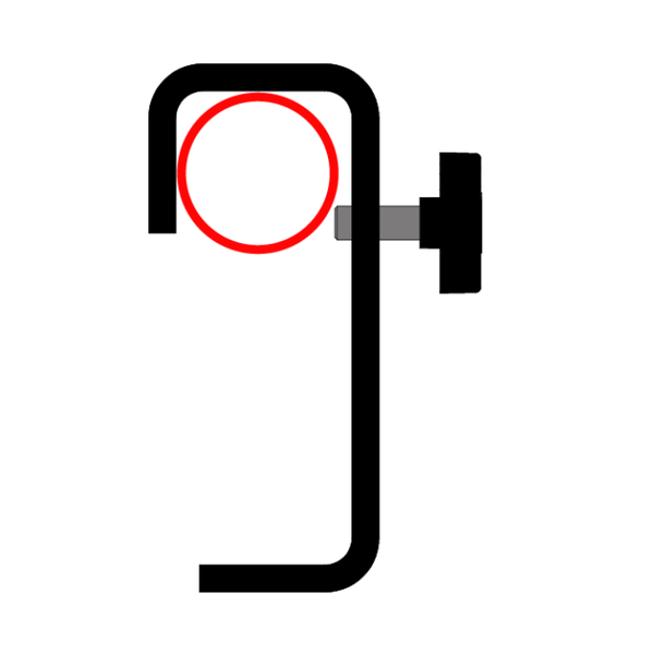 Doughty Engineering HOOK CLAMP 50mm HEAVY DUTY (Schwarz) – – Jetzt erhältlich im MTN Shop DE.