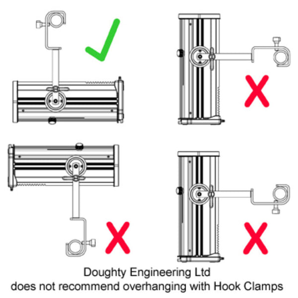 Doughty Engineering HOOK CLAMP 50mm HEAVY DUTY (Schwarz) – – Jetzt erhältlich im MTN Shop DE.