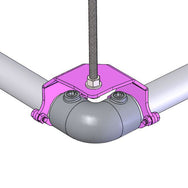 Doughty Engineering DEMOUNTABLE GRID HANGER CORNER (Schwarz) – – Jetzt erhältlich im MTN Shop DE. - imagen 2