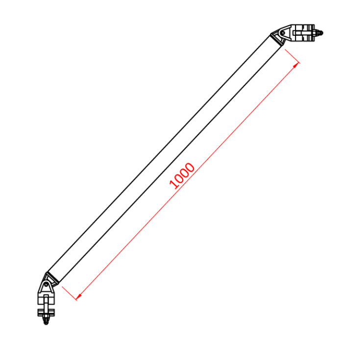 Doughty Engineering BOOM ARM BRACE ЛИШЕ 1000 мм – – Тепер доступний у MTN Shop DE. - imagen 2