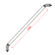 Doughty Engineering BOOM ARM BRACE ЛИШЕ 1000 мм (чорний) – – Зараз доступний у MTN Shop DE. - imagen 2