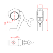Doughty Engineering ATOM G CLAMP (SILBER) – – Jetzt erhältlich im MTN Shop DE. - imagen 2