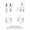 Doughty Engineering GRAVLOCK SWIVEL COUPLER (paarweise) – – Jetzt erhältlich im MTN Shop DE.