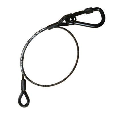 Doughty Engineering SAFETY BOND 4MM X 650 WITH MOVING LIGHT HOOK (36Kg) (SILVER) – – Зараз доступний у MTN Shop DE.