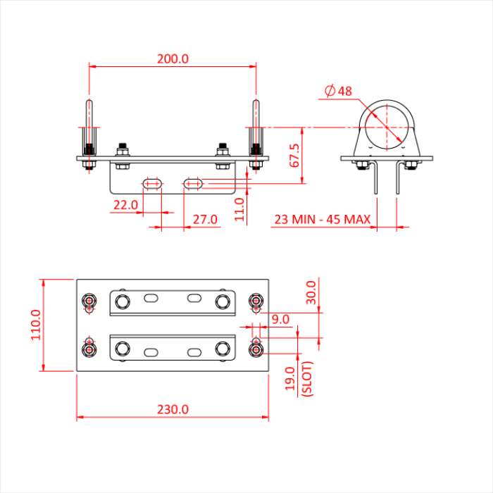 Doughty Engineering PARALLEL TUBE BRACKETS – – Jetzt erhältlich im MTN Shop DE. - imagen 2