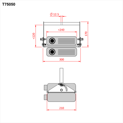 Кріплення для проектора Doughty Engineering – zweites Bild