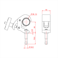 Doughty Engineering QUICK TRIGGER BABY GRIP CLAMP – – Тепер доступний у MTN Shop DE. - imagen 2