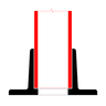 Doughty Engineering Pipe Clamp Base Flange (Schwarz) – – Jetzt erhältlich im MTN Shop DE.