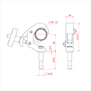 Doughty Engineering QUICK TRIGGER SLIMLINE BABY GRIP CLAMP – – Тепер доступний у MTN Shop DE. - imagen 2