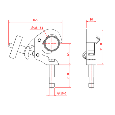 Тонкий проектор Doughty Engineering Quick Trigger – zweites Bild